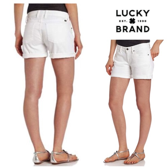 Lucky Brand Pants - SOLD!  Lucky☘️Brand Abbey ‘double roll’ denim cut offs